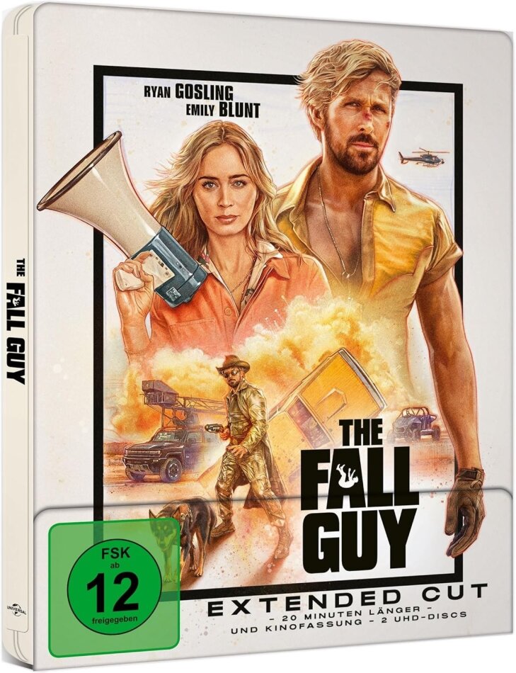 The Fall Guy (2024) Extended Edition, Kinoversion, Limited Edition, Steelbook, 2 4K Ultra HDs