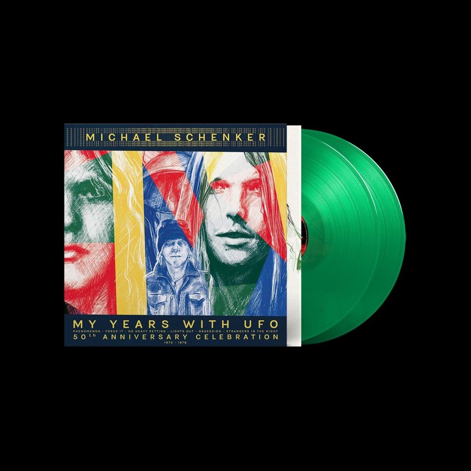 Michael Schenker - My Years With UFO - 50th Anniversary Limited Edition, Transparent Green Vinyl, 2 LPs