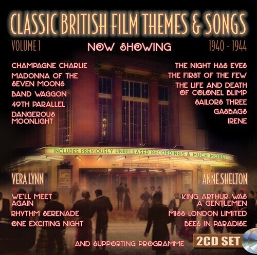Classic British Film Themes & Songs 1940-1944 Vol. 1 2 CD
