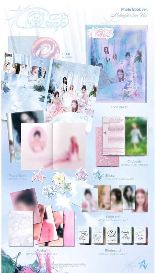 Red Velvet (K-Pop) - Cosmic Midnight Sun Photobook Version