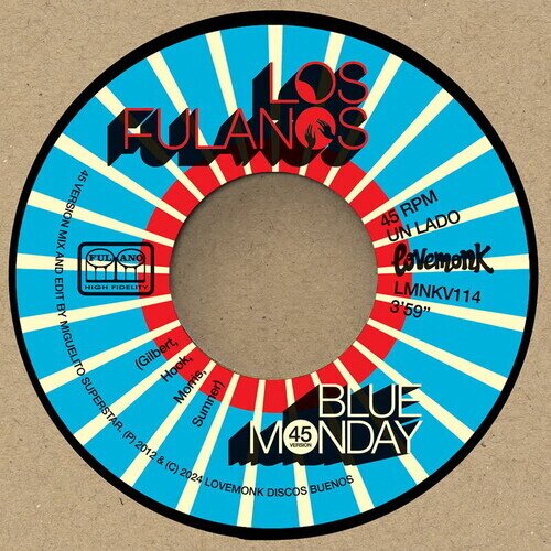 Los Fulanos - Blue Monday / Why Don't We Do Some Boogaloo? 7" Single