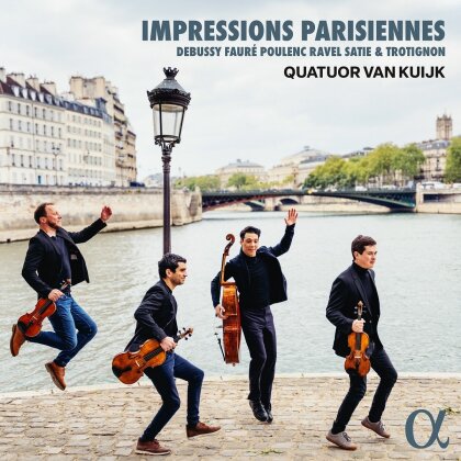 Quatuor Van Kuijk, Claude Debussy (1862-1918) & Gabriel Faur&eacute; (1845-1924) - Impressions Parisiennes