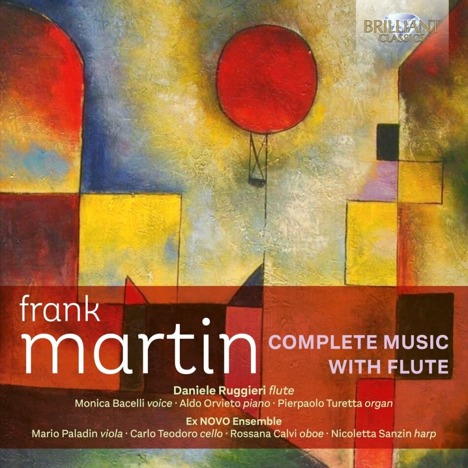 Ex Novo Ensemble, Frank Martin (1890-1974) & Daniele Ruggieri - Complete Music With Flute