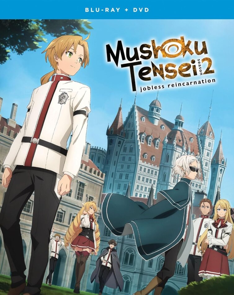 Mushoku Tensei: Jobless Reincarnation - Season 2 - Part 1 2 Blu-rays + 2 DVDs