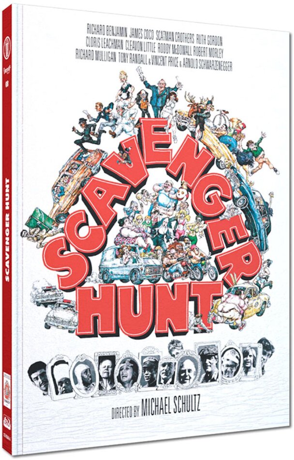 Scavenger Hunt (1979) Cover A, Wattiert, Limited Edition, Mediabook, Blu-ray + DVD