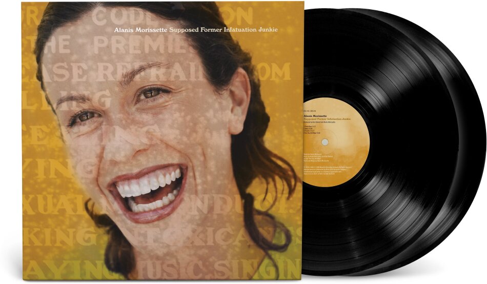Alanis Morissette - Supposed Former Infatuation Junkie 2024 Reissue, Thank U Edition, Rhino, 2 LPs