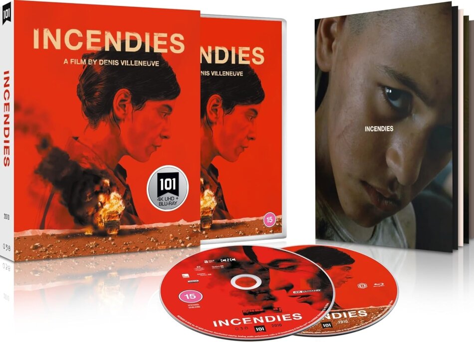 Incendies (2010) Limited Edition, 4K Ultra HD + Blu-ray