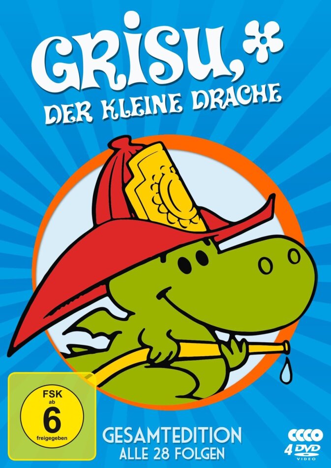 Grisu, der kleine Drache - Gesamtedition: Alle 28 Folgen Fernsehjuwelen, 4 DVDs