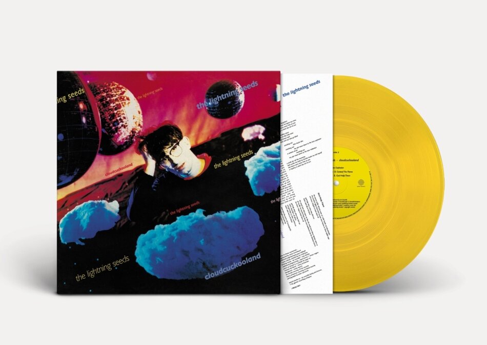 Lightning Seeds - Cloudcuckooland 2024 Reissue, Sony UK, Yellow Vinyl, LP