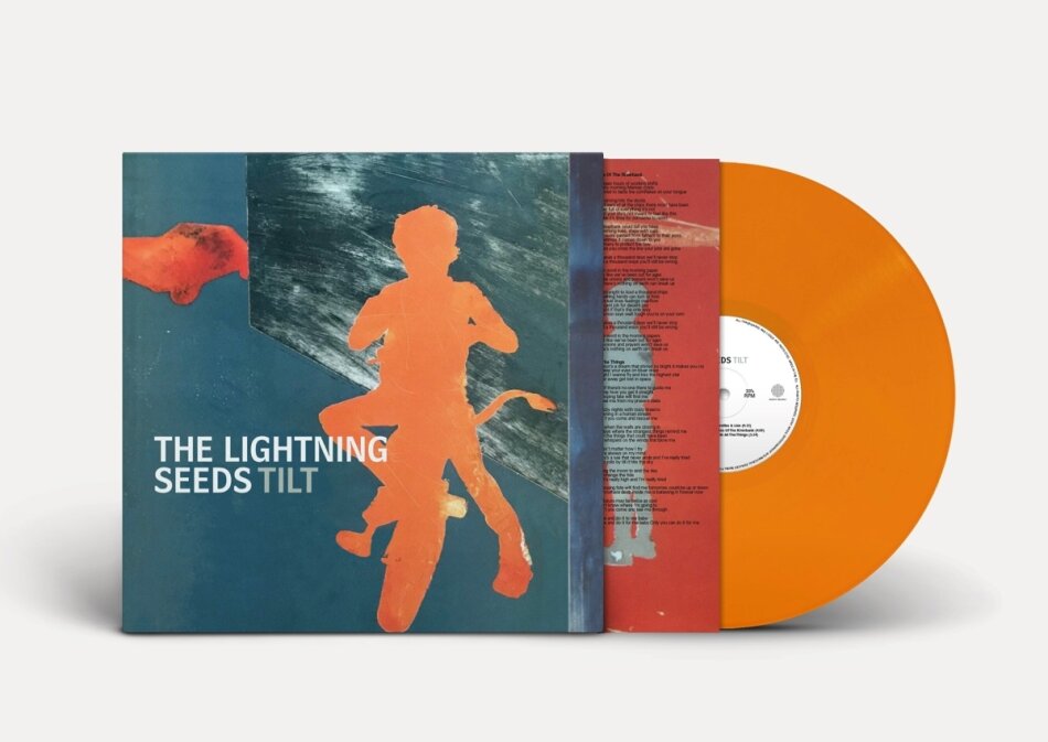 Lightning Seeds - Tilt 2024 Reissue, Sony UK, Limited Edition, Orange Vinyl, LP