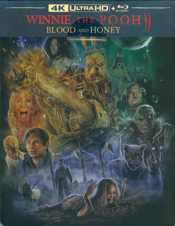 Winnie-the-Pooh 2 - Blood and Honey (2024) Limited Edition, Steelbook, 4K Ultra HD + Blu-ray