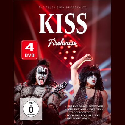 Kiss - Firehouse (4 DVD)