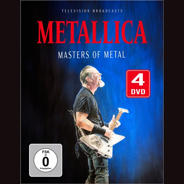Metallica - Masters Of Metal 4 DVDs