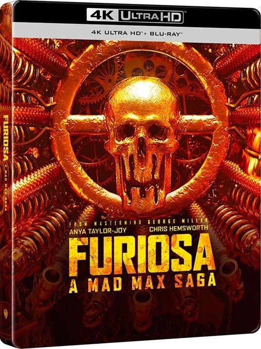 Furiosa: A Mad Max Saga (2024) Cover 1, Limited Edition, Steelbook, 4K Ultra HD + Blu-ray