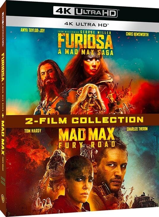 Furiosa: A Mad Max Saga (2024) / Mad Max: Fury Road (2015) - 2-Film Collection 2 4K Ultra HDs