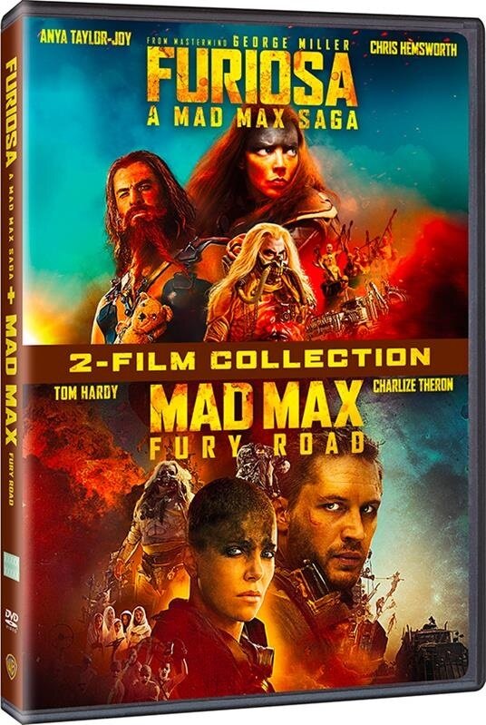 Furiosa: A Mad Max Saga (2024) / Mad Max: Fury Road (2015) - 2-Film Collection 2 DVDs