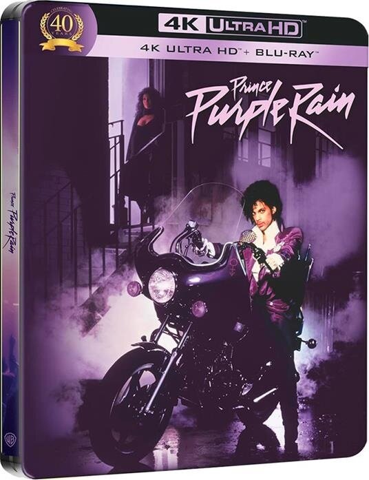 Purple Rain (1984) Cover 2, Limited Edition, Steelbook, 4K Ultra HD + Blu-ray