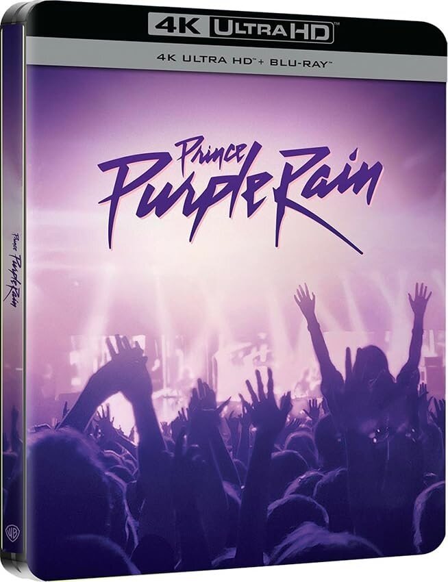 Purple Rain (1984) Cover 1, Limited Edition, Steelbook, 4K Ultra HD + Blu-ray