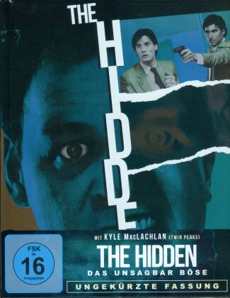 The Hidden - Das unsagbar B&ouml;se (1987) (Cover A, Mediabook, Uncut, Blu-ray + DVD)