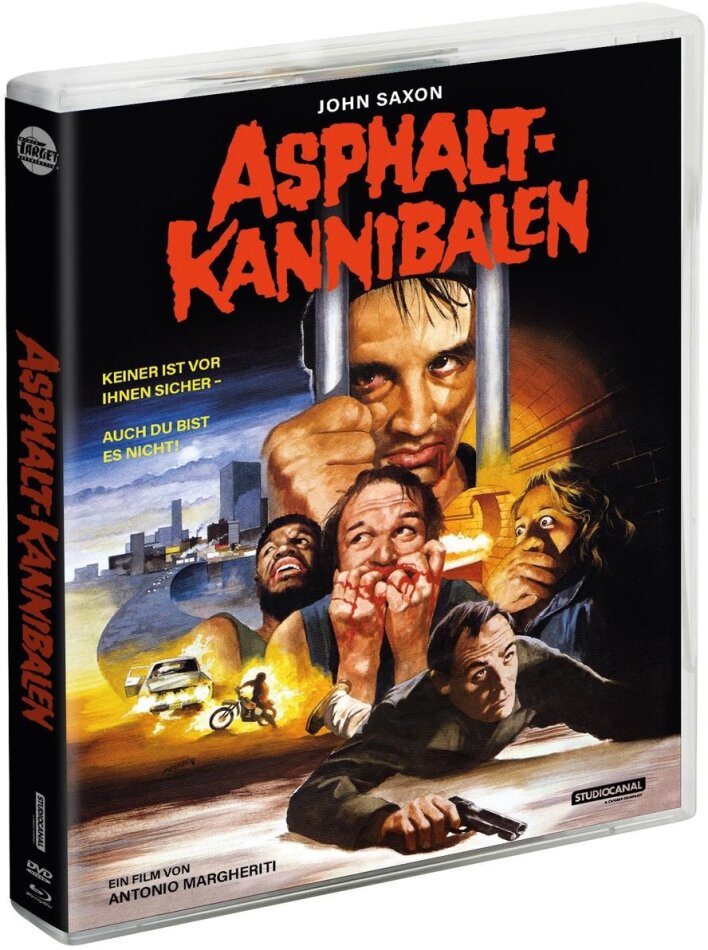 Asphalt-Kannibalen (1980) Full Sleeve Scanavo-Box, Wendecover, Limited Edition, Uncut, Blu-ray + DVD
