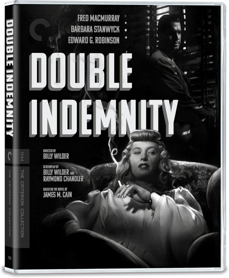 Double Indemnity (1944) s/w, Criterion Collection, Restaurierte Fassung, Special Edition, 4K Ultra HD + 2 Blu-rays