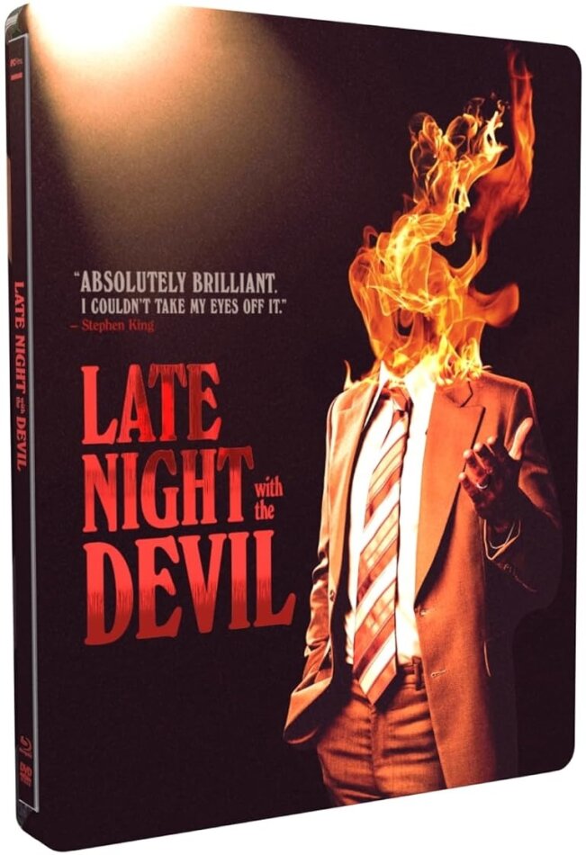 Late Night with the Devil (2023) Limited Edition, Steelbook, Blu-ray + DVD