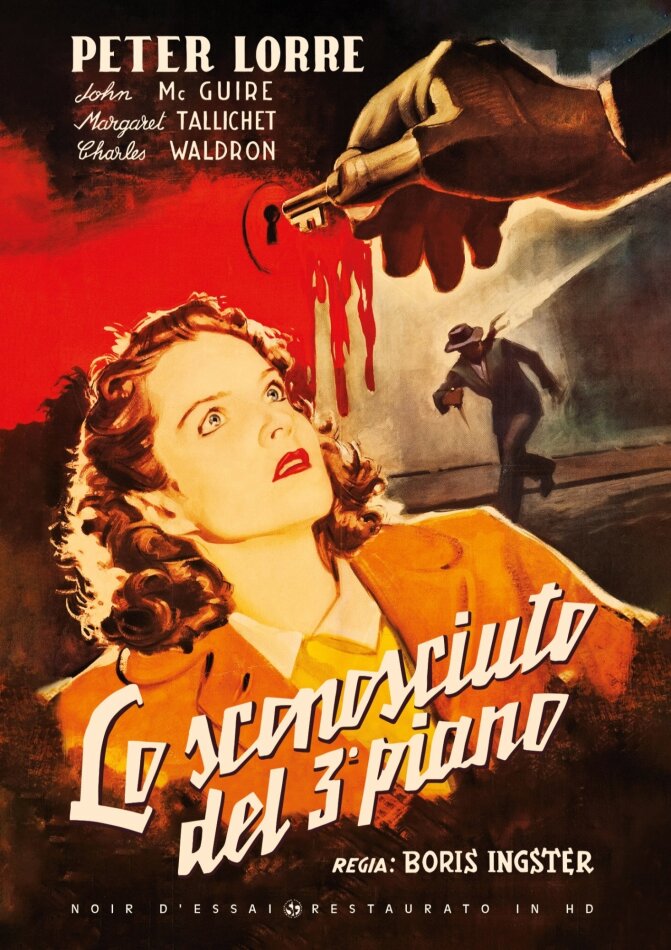 Lo sconosciuto del 3° piano (1940) Noir d'Essai, s/w, Restaurierte Fassung
