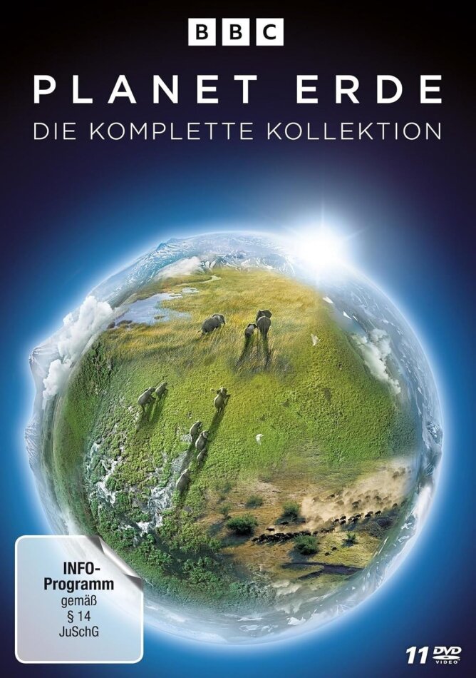 Planet Erde 1-3 - Die komplette Kollektion BBC Earth, 11 DVDs