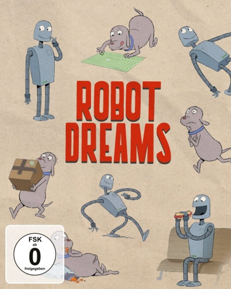 Robot Dreams (2023) Special Edition, Blu-ray + DVD + CD