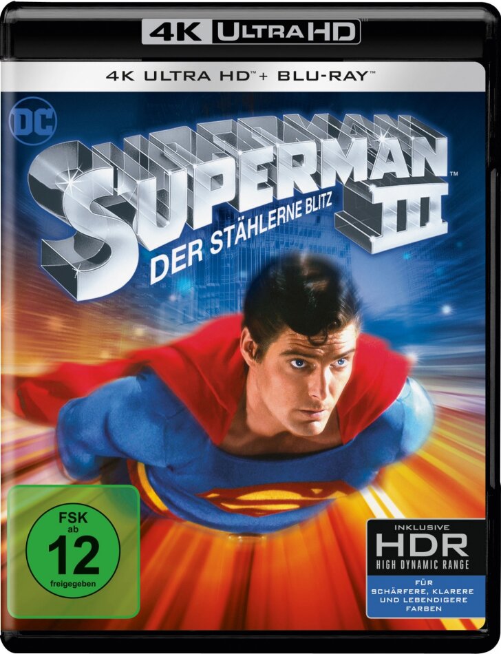 Superman 3 - Der stählerne Blitz (1983) 4K Ultra HD + Blu-ray