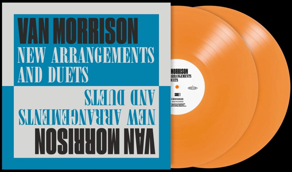 Van Morrison - New Arrangements And Duets Édition Limitée, Orange Vinyl, 2 LP