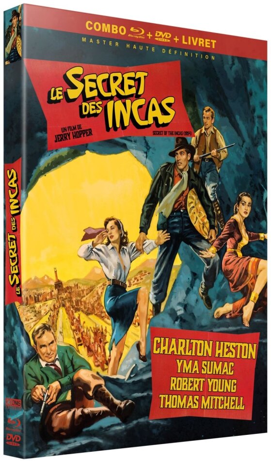 Le secret des Incas (1954) Blu-ray + DVD + Booklet