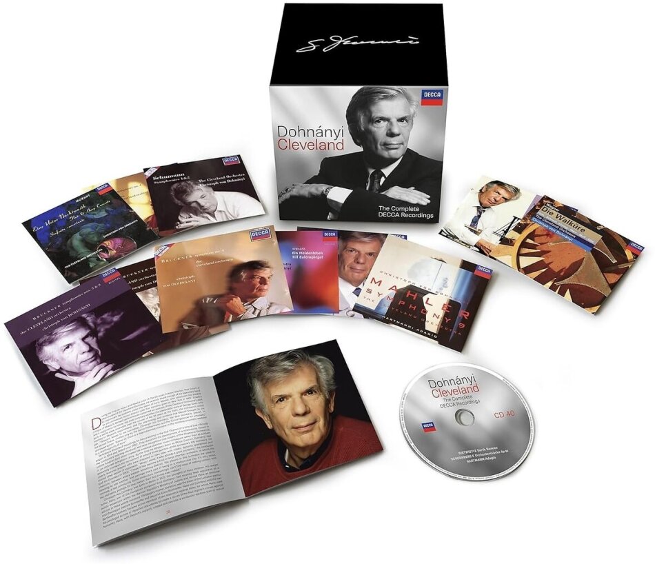 Christoph von Dohnányi & The Cleveland Orchestra - Christoph von Dohnanyi - The Cleveland Years 40 CDs