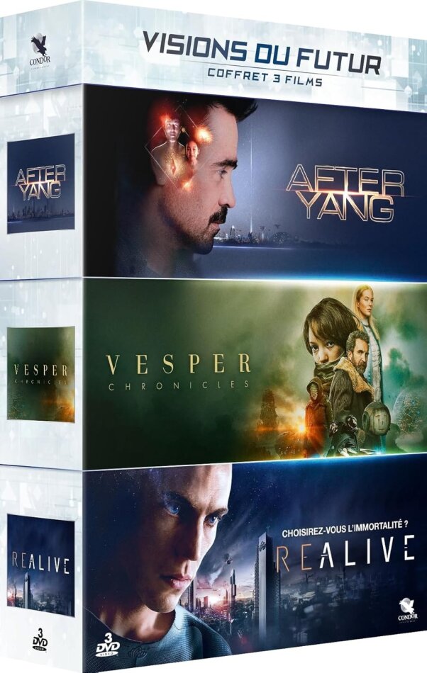 Visions du futur - After Yang / Vesper Chronicles / Realive 3 DVDs