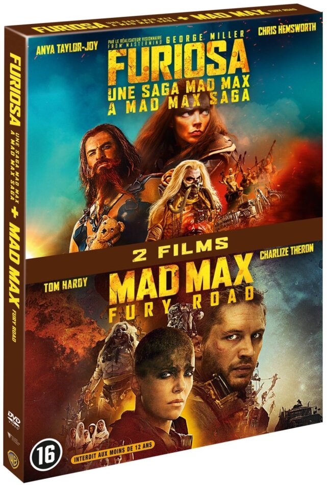 Mad Max : Fury Road (2015) / Furiosa: Une Saga Mad Max (2024) 2 DVD