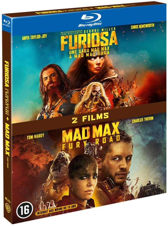 Mad Max : Fury Road (2015) / Furiosa: Une Saga Mad Max (2024) 2 Blu-ray