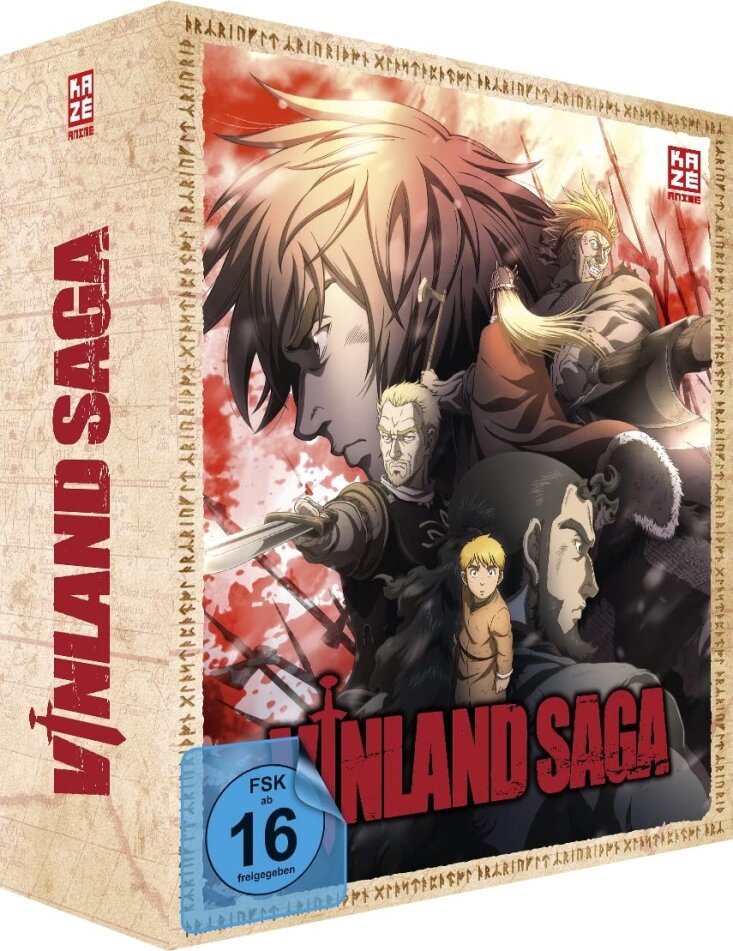 Vinland Saga - Staffel 1 Gesamtausgabe, 4 DVDs