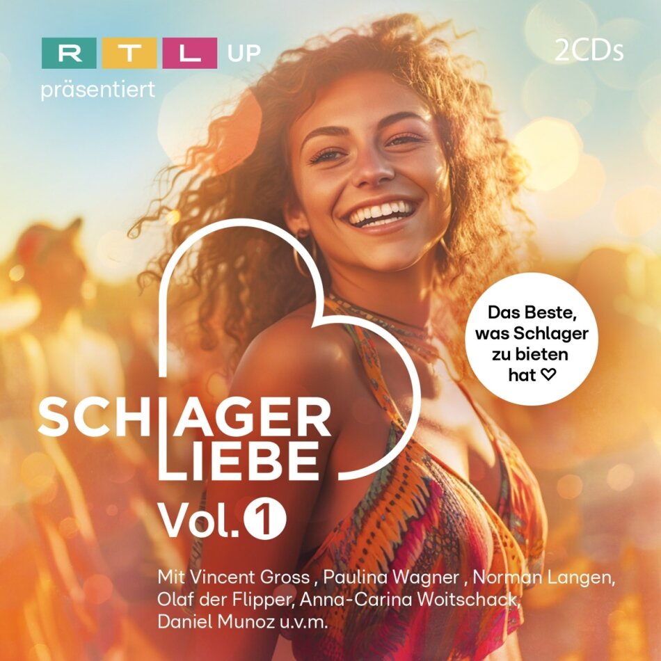 RTLup Schlagerliebe Vol.1 2 CDs
