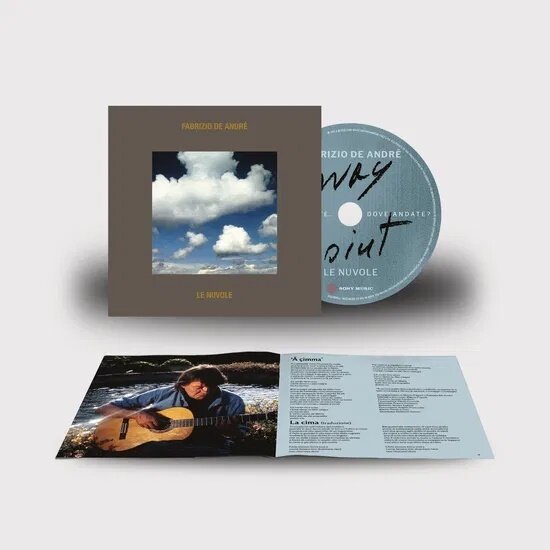 Fabrizio De André - Le Nuvole 2024 Reissue, Nuovo Libretto Editoriale