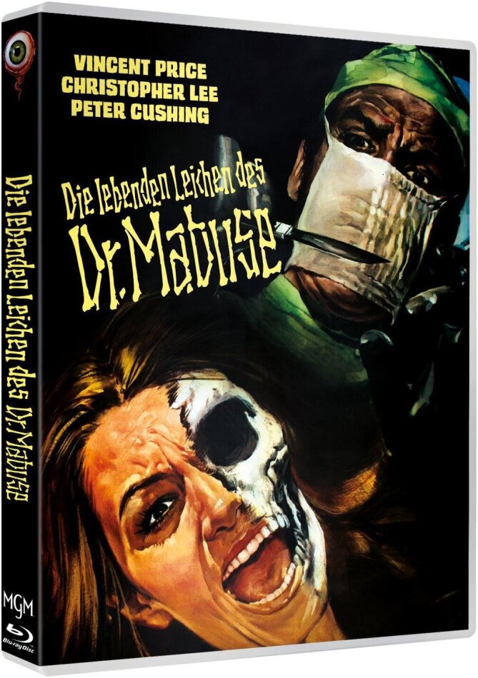 Die lebenden Leichen des Dr. Mabuse - Scream and Scream Again (1970) Scanavo Dual-Disc Edition, Blu-ray + DVD