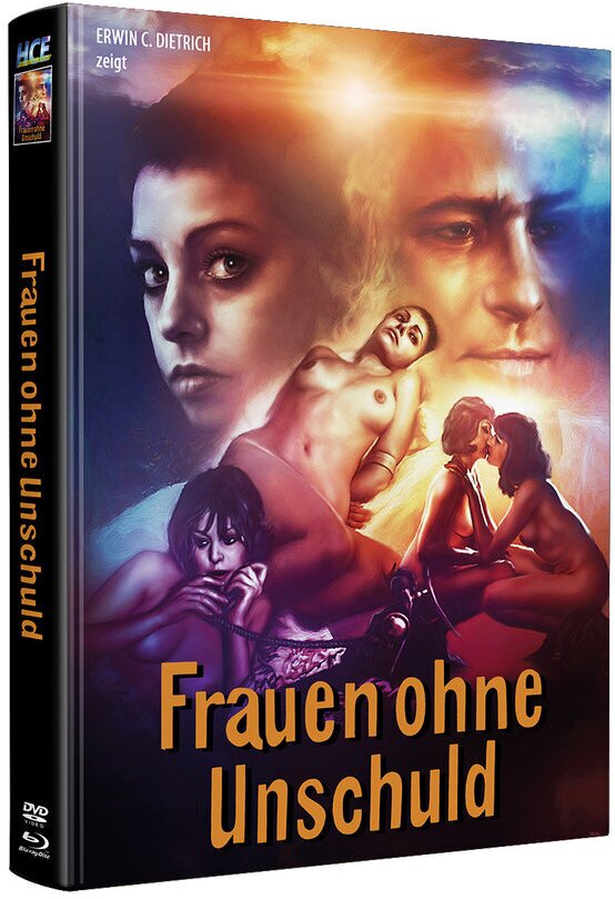 Frauen ohne Unschuld (1978) Wattiert, Limited Edition, Mediabook, Uncut, Blu-ray + DVD