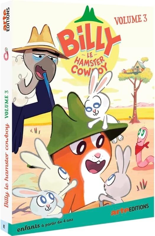 Billy le hamster cowboy - Volume 3 Arte Éditions