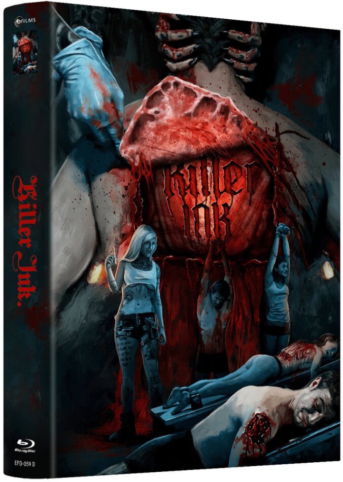 Killer Ink (2015) Cover D, Limited Edition, Mediabook, Blu-ray + DVD