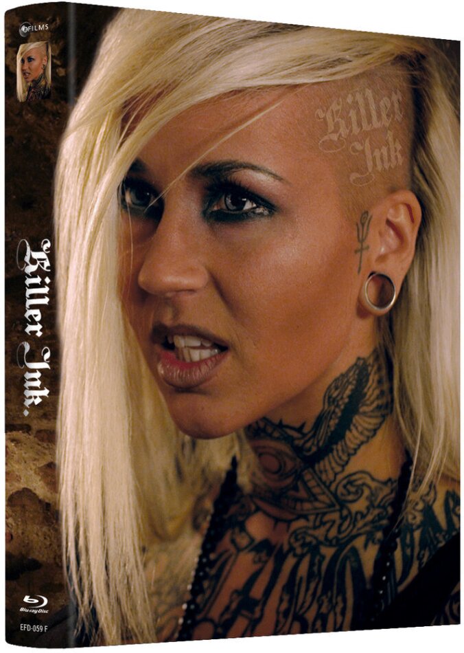 Killer Ink (2015) Cover F, Limited Edition, Mediabook, Blu-ray + DVD
