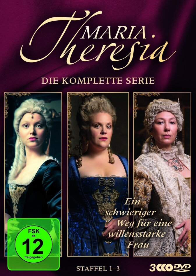 Maria Theresia - Die komplette Serie - Staffel 1-3 3 DVDs