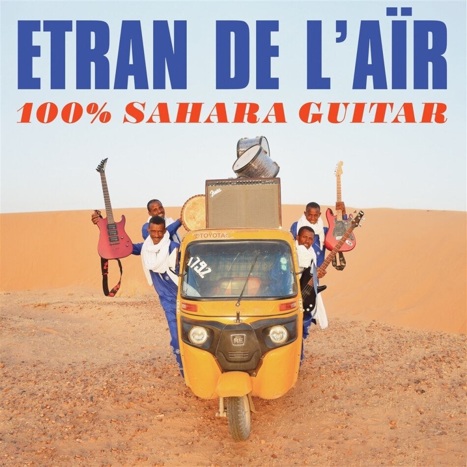 Etran De L Air - 100% Sahara Guitar Indies Only, Transparent Blue Vinyl, LP