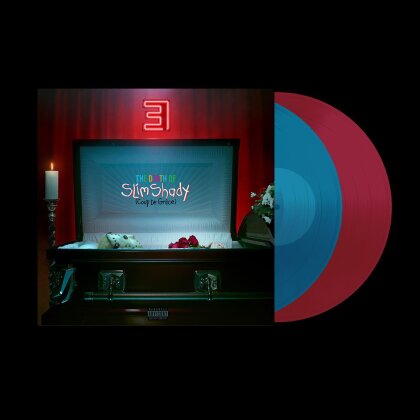 Eminem - The Death of Slim Shady (Coup De Gr&acirc;ce) (Indie Exclusive, Gatefold, Translucent Sea Blue/Rube Red Vinyl, 2 LPs)