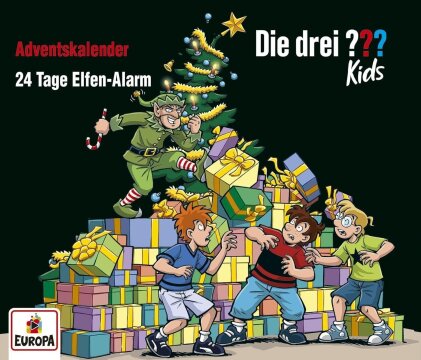 Die Drei ??? Kids - Adventskalender - 24 Tage Elfen-Alarm (2 CDs)