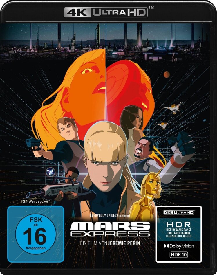 Mars Express (2023) 4K Ultra HD + Blu-ray