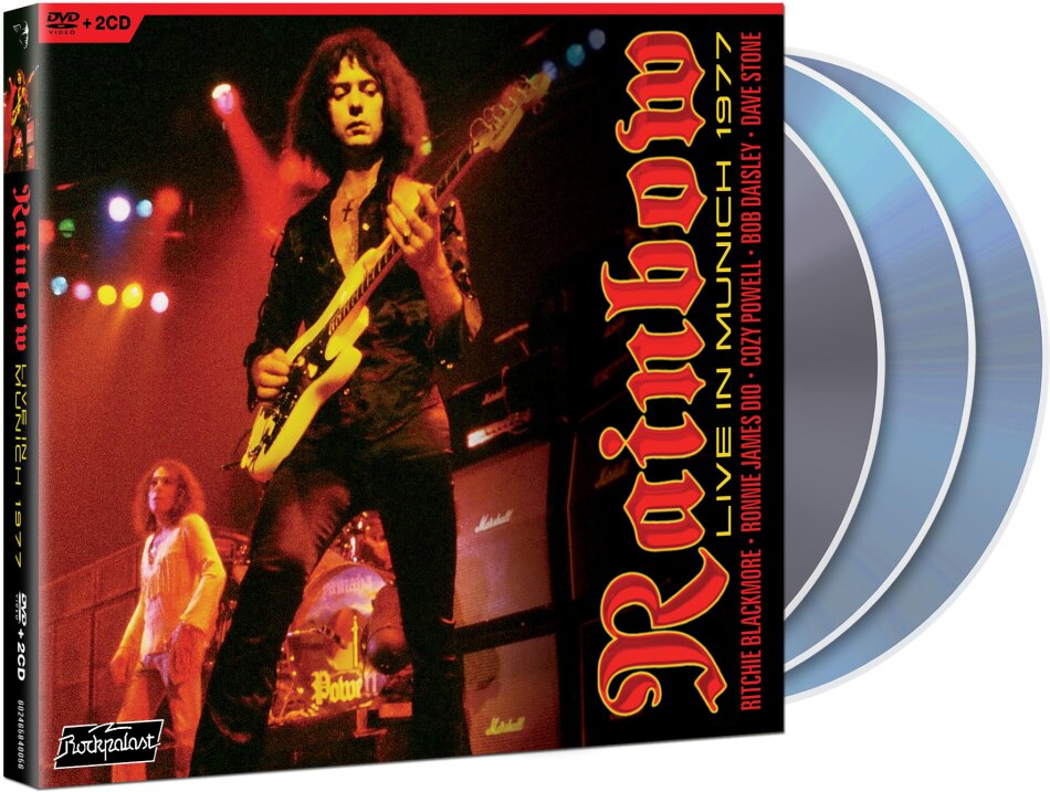 Rainbow - Live In Munich 1977 2024 Reissue, Mercury Studios, 2 CDs + DVD